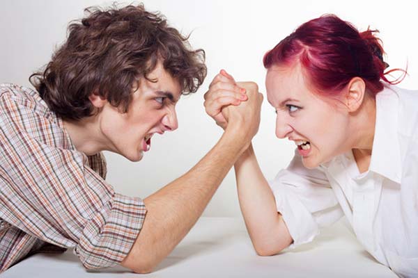 him vs. her