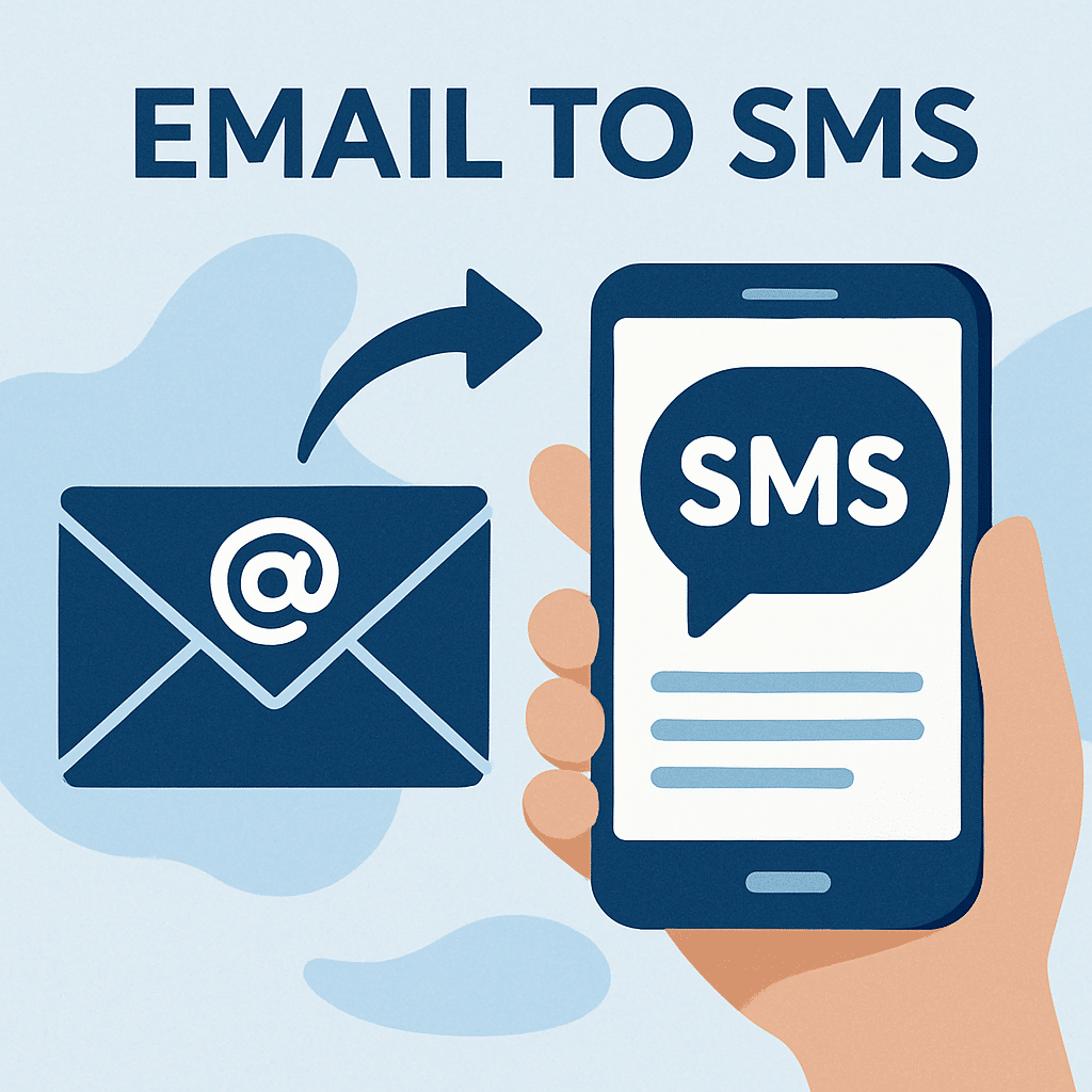 send emails as SMS